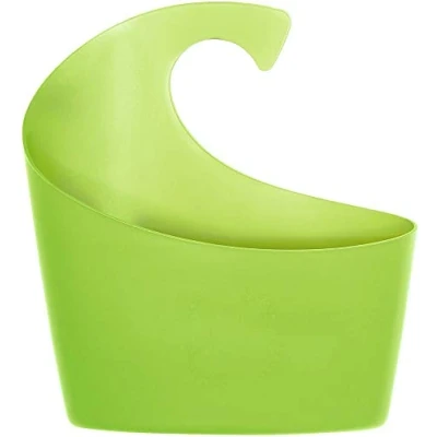 Afbeelding van Spirella Sydney mand voor badkamer, accessoires, polypropyleen, kiwi, 19,5 x 17,5 6,5 cm
