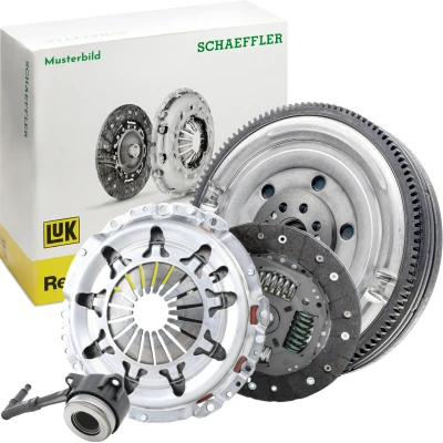 Afbeelding van LuK 600 0350 00 Koppelingsset Met koppelingsdruklager vliegwiel, Incl schroefset automatische bijstelling RENAULT: MASTER 3, 3 Kasten