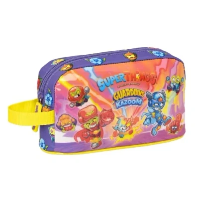 Afbeelding van Thermische Snacktas SuperThings Guardians of Kazoom Paars Geel (21.5 x 12 6.5 cm)