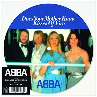 Afbeelding van ABBA Does Your Mother Know (7&quot; Vinyl Single) (Limited Edition) (Picture Disc)
