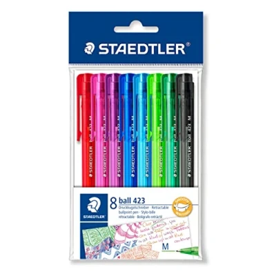 Image de Staedtler Ball 423 Etui / 8 Stuks Rainbow Colours