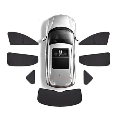 Afbeelding van LiYaBaiHuo Wholecar Pare soleil pour fenêtre de voiture avec protection UV et couverture totale