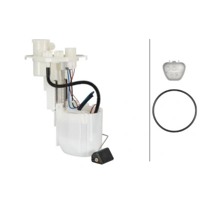 Afbeelding van HELLA 8TF 358 146 611 Brandstoftoevoereenheid Met pakking, brandstoftoevoermodule Electrisch