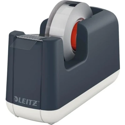 Image de Leitz Distributeur de ruban adhésif, base lourde avec gamme Cosy gris, velours 53670089