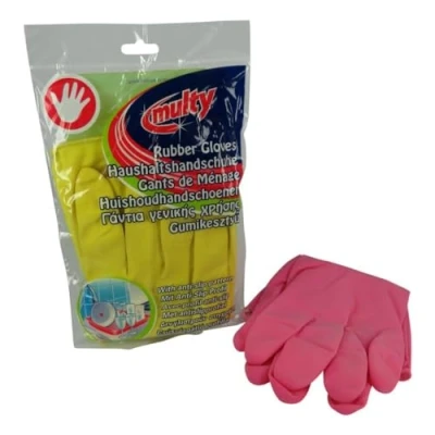 Afbeelding van Multy Huishoudhandschoen Maat S Assorti