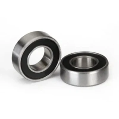 Afbeelding van 6x12x4mm (2)Ball bearings black rubber sealed
