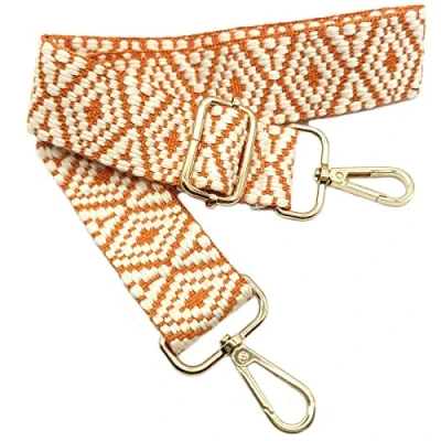 Afbeelding van Verstelbare vervangende schouderriem, oranje, handtasriem, vervanging, universele reserve riem met gouden gesp voor dames, handtas, schoudertas, accessoires, 05, *05
