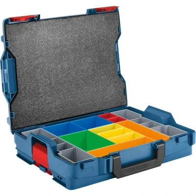 Afbeelding van Bosch Professional L BOXX 102 &amp; Inset Boxen 12tlg. 1600A016NB Transportkoffer ABS Blauw (l x b h) 357 442 117 mm