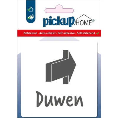 Afbeelding van Route Acryl Duwen wit Pickup