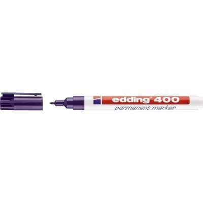 Afbeelding van edding 400 permanent marker violet 1ST 1 mm / 4 400008