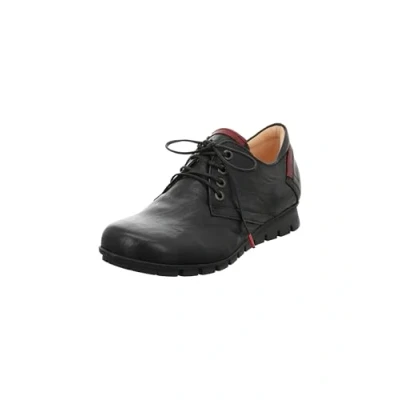 Afbeelding van Think! Menscha_3 000093 lage schoenen met veters, duurzaam, chroomvrij, 0900 Sz Combi