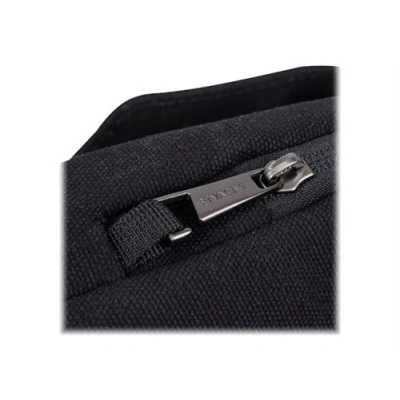 Image de Riva Case Cardiff 8521 Sac à dos polyuréthane, toile, cuir artificiel, 100 % coton noir 13.3&quot;