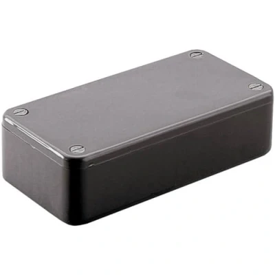 Afbeelding van Hammond Electronics 1591LBK Euro behuizing ABS Zwart 1 stuk(s)