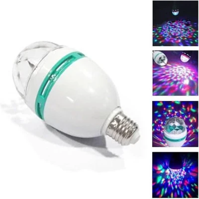 Afbeelding van LED discolamp Discobal Partylamp Roterende lamp Verlichting Licht