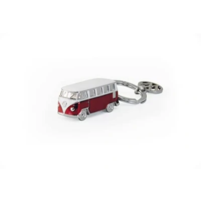 Afbeelding van Brisa Sleutelhanger Volkswagen T1 bus 3D Rood