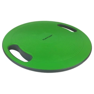 Afbeelding van Tunturi Balans Bord Balance board Met Handgrepen Groen/Zwart Incl. gratis fitness app