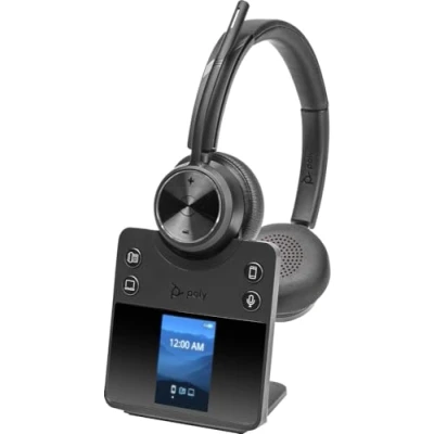 Afbeelding van Poly Savi 7420 Office Koptelefoonsysteem op oor DECT draadloos gecertificeerd voor Microsoft Teams