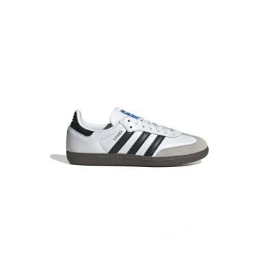 Afbeelding van adidas Originals Samba OG Unisex Sneakers laag voor kinderen, Maat: 36 2/3, Footwear white/core black Leer/ synthetisch