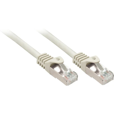 Afbeelding van LINDY 48395 RJ45 Netwerkkabel, patchkabel CAT 5e F/UTP 10.00 m Grijs 1 stuk(s)