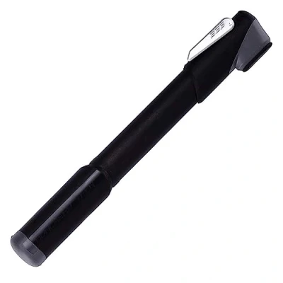 Afbeelding van BBB Cycling WindWave Mini Fietspomp Lichtgewicht Minipomp Racefiets &amp; Mountainbike 7 Bar Zwart 25 cm BMP 54