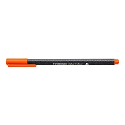 Afbeelding van Staedtler 334 54 VE Triplus Fineliner kleurpotloden, ergonomische driehoekige vorm, turkooisgroen, 10 stuks