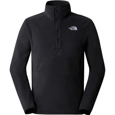 Afbeelding van The North Face Homesafe SNAP NECK Fleece trui, Heren, Maat: Small, Black