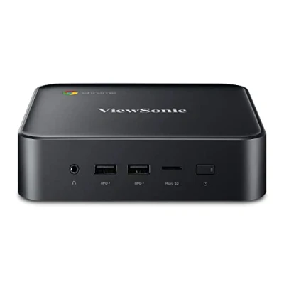 Afbeelding van Viewsonic NMP760 CERTIF CHROMEBOX CEL520 64GB 8GB LAN WIFI BLUETOOTH (Intel Celeron 5205U, 8 GB, 64 GB, Intel UHD Graphics), PC, Zwart
