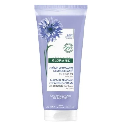 Afbeelding van Klorane Biologische Korenbloem Reinigingscrème 200 ml