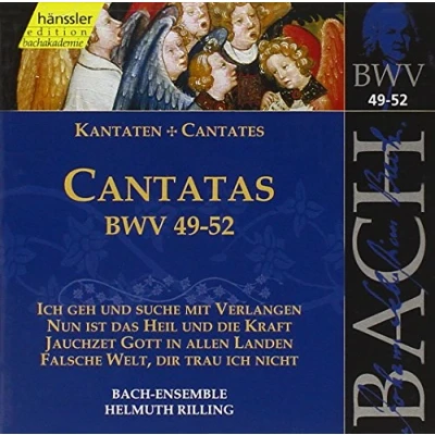 Afbeelding van Bach Ensemble, Helmuth Rilling J.S. Bach: Cantatas Bwv 49 52 (CD)