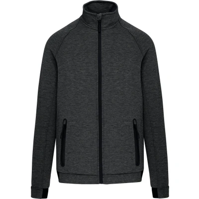 Afbeelding van PROACT Jasje met opstaande kraag PA378 Deep Grey Heather