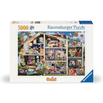 Afbeelding van Ravensburger puzzel Gelini Dollshouse Legpuzzel 500 stukjes