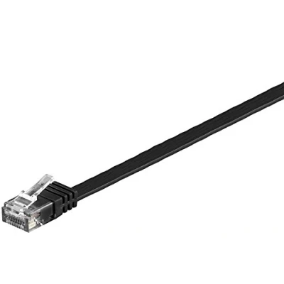 Afbeelding van 10 m Platte Netwerkkabel Cat 6 U/UTP