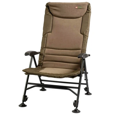 Afbeelding van JRC Defender II Relaxa Hi Recliner Arm Chair Karperstoel Visstoel
