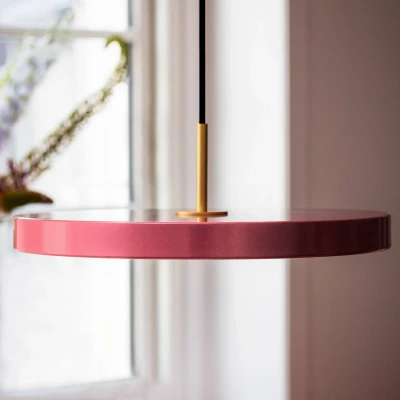 Afbeelding van Umage Asteria hanglamp Ø43 LED medium messingnuance roze