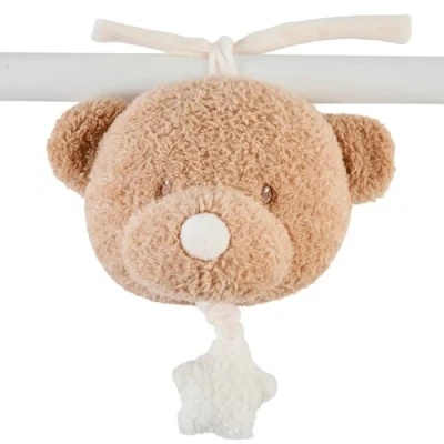 Afbeelding van Nattou TEDDY Muziek Knuffel Beer 16 cm Karamel