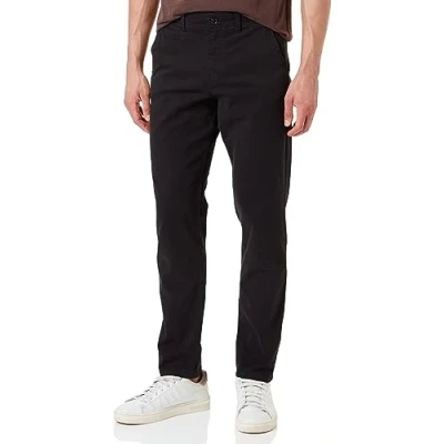 Image de JACK &amp; JONES Homme Chino Ace Harlow, Noir, 29W / 34L