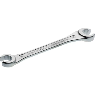 Afbeelding van HAZET 612 19X22 Remleiding sleutel 222 Verchroomd Chroom vanadium staal