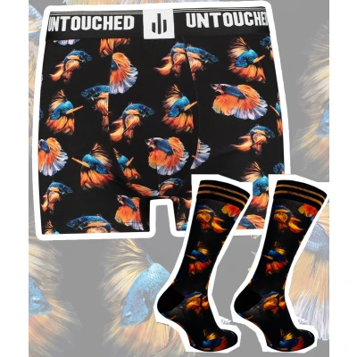 Afbeelding van Sock My Exotic Fish Heren Boxershort + Sokken