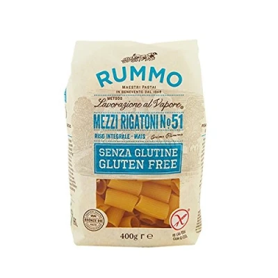 Afbeelding van Rummo Mezzi Rigatoni Glutenvrij Gr. 400 [6 verpakkingen]