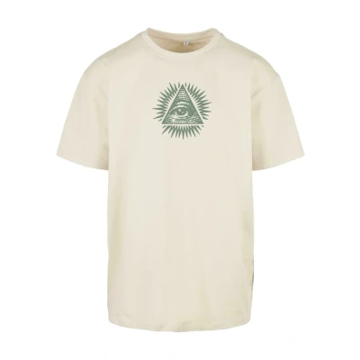 Afbeelding van Upscale by Mister Tee NEW Order Oversize Tshirt print, Heren, Maat: Small, Sand