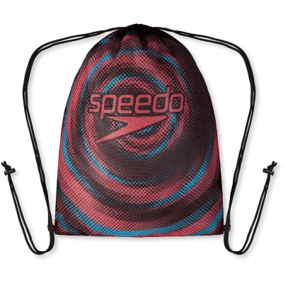 Afbeelding van Speedo Mesh Tas Printed Rood/Blauw