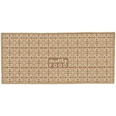 Afbeelding van Tapijt Healthy Food 90 x 40 cm Beige (24 Stuks)
