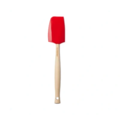 Afbeelding van Le Creuset Silicone Premium Medium Spatel In Kersenrood
