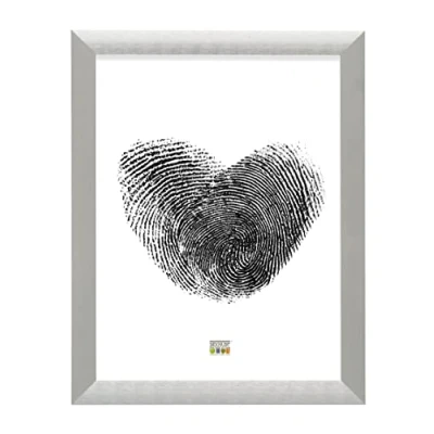 Afbeelding van Deknudt Frames fotolijst S023D1 zilver breed aluminium 60x90 cm