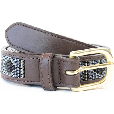 Afbeelding van Kentucky Riem Handmade Pearls Zilver