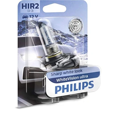 Image de Philips automotive lighting WhiteVision ultra HIR2 lampe pour éclairage avant, blister de 1 Blanc