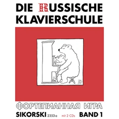 Afbeelding van Die Russische Klavierschule, 1. Mit 2 CD&#039;s