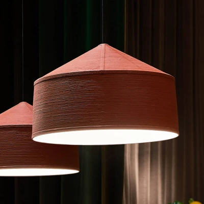 Afbeelding van MARSET Zenc hanglamp, rood