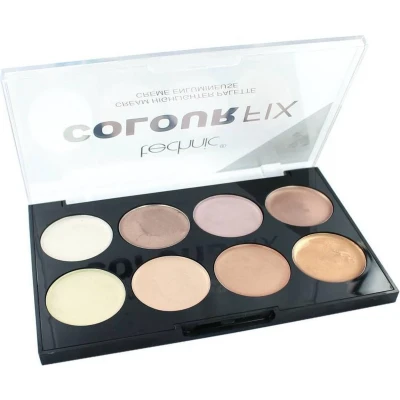 Afbeelding van Technic Colour Fix Highlighter Palette Cream