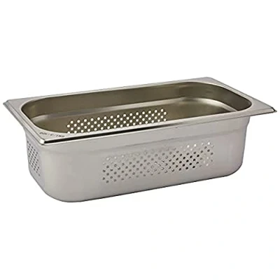 Afbeelding van Saro Budget Line Gastronormhouder 1/3 GN geperforeerd 100 mm diep